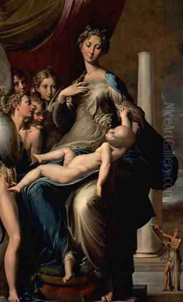 Madonna with the Long Neck, 1534-40 by Girolamo Francesco Maria Mazzola (Parmigianino)