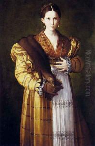 Portrait of a Young Woman known as Antea by Girolamo Francesco Maria Mazzola (Parmigianino)