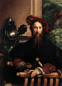 Gian Galeazzo Sanvitale, Count of Fontanellato 1524 by Girolamo Francesco Maria Mazzola (Parmigianino)