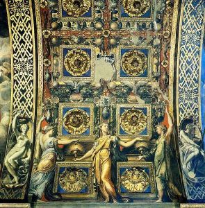 Wise Virgins, Allegorical Figures And Plants by Girolamo Francesco Maria Mazzola (Parmigianino)