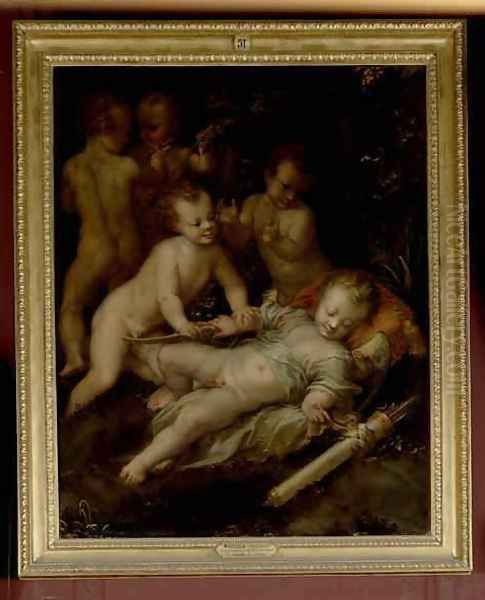 Cupid Sleeping, c.1555 - view 1