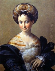A Turkish Slave by Girolamo Francesco Maria Mazzola (Parmigianino)