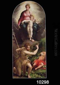 Madonna and Child with St. John and St. Jerome, 1526-27