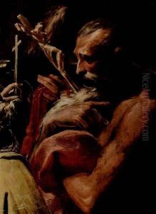 Madonna with St. Magaretha, St. Peter, St. Jerome and St. Michael (detail)