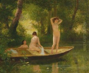 Les Baigneuses by Victor-Gabriel Gilbert