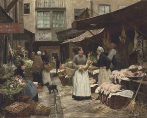 Market Day by Victor-Gabriel Gilbert