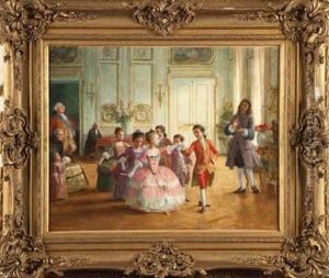 Le Premier Bal by Victor-Gabriel Gilbert