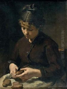 La Petite Cuisiniere by Victor-Gabriel Gilbert