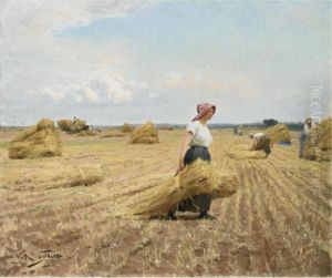 The Harvest by Victor-Gabriel Gilbert