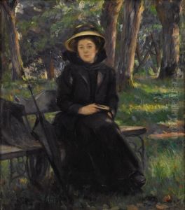 Le Grand Repose (dominical), Mrs. Victor Gilbert by Victor-Gabriel Gilbert