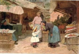 The Tasty Gift by Victor-Gabriel Gilbert