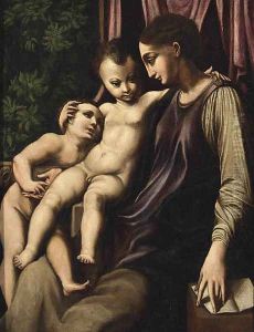 The Madonna and Child with the Infant Saint John the Baptist
