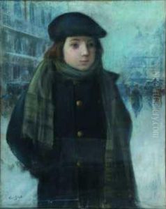 Ecolier Au Foulard by Victor-Gabriel Gilbert