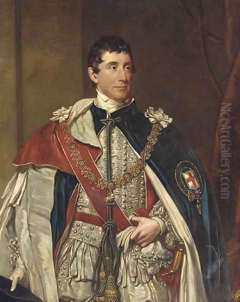 Portrait of Thomas Thynne, the Second Marquis of Bath, three-quarter-length, in garter robes - view 1