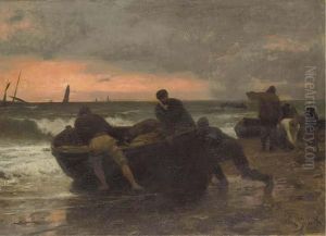 An Early Start by Victor-Gabriel Gilbert