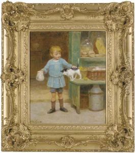 The Young Friends by Victor-Gabriel Gilbert