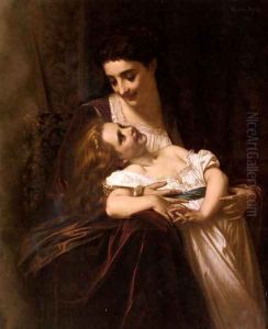 Maternal Affection by Hugues Merle
