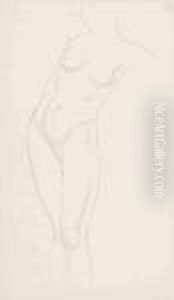 Standing Female Nude by Eric Gill