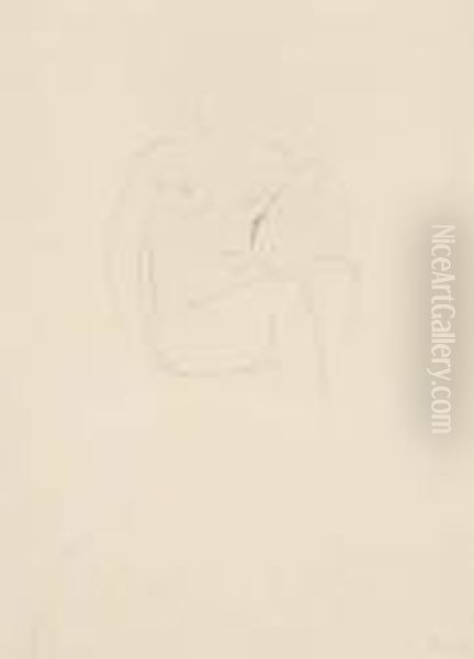 Study Of A Female Nude - view 1