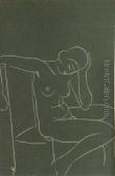 Seated Nude - view 1