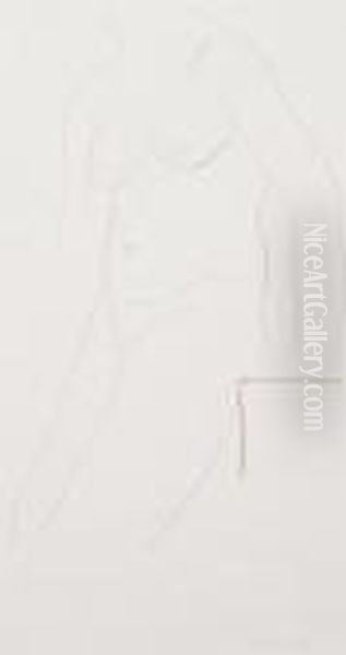 Study Of A Female Nude - view 1