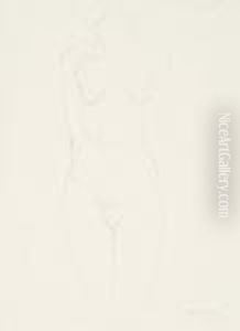 Standing Female Nude by Eric Gill