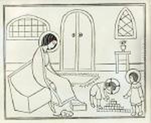 Madonna With Children - view 1