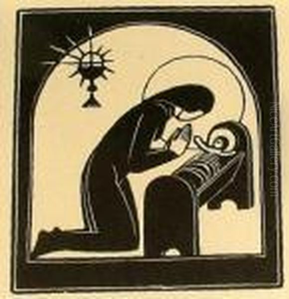 The Madonna And Child by Eric Gill