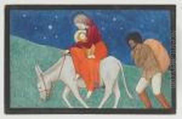 The Flight Into Egypt - view 1