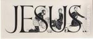 Wood Engraving, 8.5 X 20cm(illus.) by Eric Gill