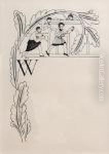 Wood Engraving, 21.5 X 15cm (illus.) by Eric Gill