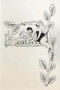 Wood Engraving, 21 X 14cm (illus.) by Eric Gill