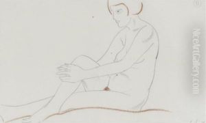 Sitting Nude Sitting Nude