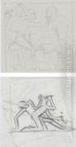Studies For The Bradford Stations Of The Cross by Eric Gill
