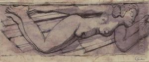 Study For The South Wind, London Underground Railway Headquarters Commission Study For The South Wind, London Underground Railway Headquarters Commission