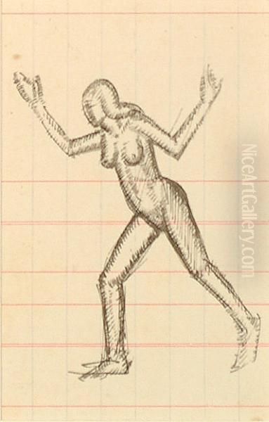 Standing Nude, C.1925 - view 1
