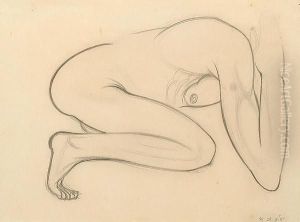 The Acrobat, 1915 by Eric Gill