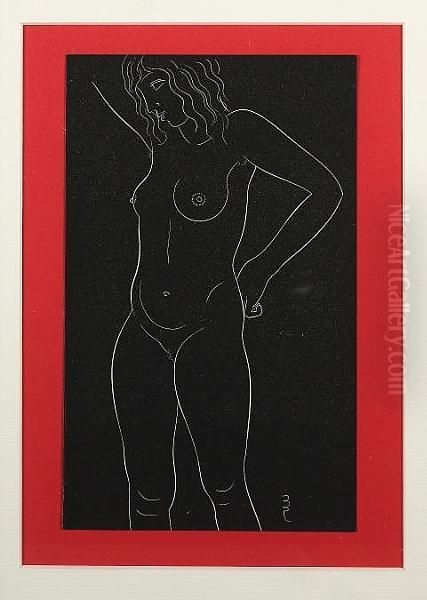 Female Nude Standing (skelton P957) - view 1