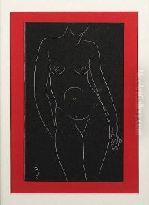 Female Nude, Standing (skelton P942)