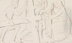 The Sixth Station Of The Cross by Eric Gill