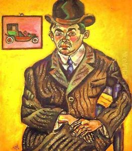 Portrait of Hiberto Casany. (The Chauffeur)