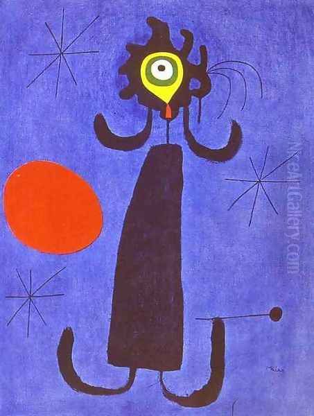 Woman in Front of the Sun - view 1