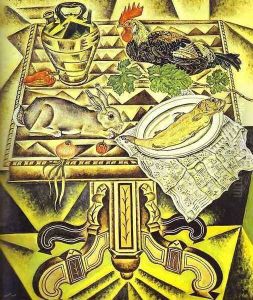 The Table (Still Life with Rabbit)