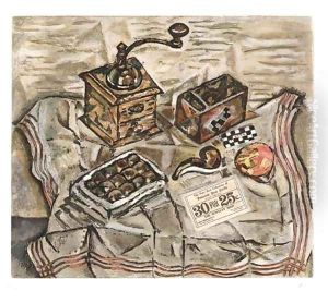 Le Moulin à cafe (Maeght 1701) by Joaquin Miro