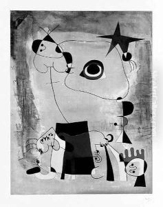 Le Chien bleu by Joaquin Miro