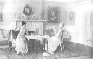 How the Gossip Grew by Francis Davis Millet