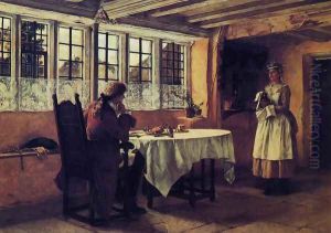 At the Inn by Francis Davis Millet