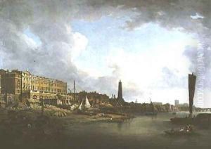 London River Front from Westminster to the Adelphi