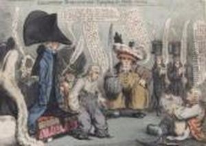 Substitutes,
Equiping For Public Service by James Gillray