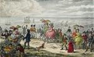 Morning Promenade Upon The Cliff At Brighton